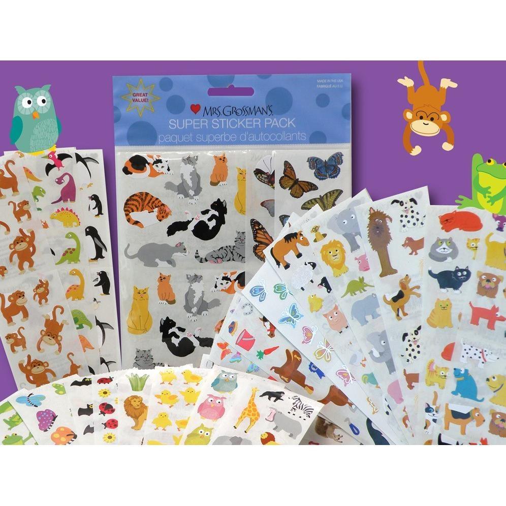 Assorted Animal Stickers (Over 400 Stickers) - EconoCrafts