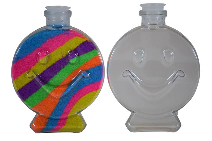 Smiley Sand Art Bottles 