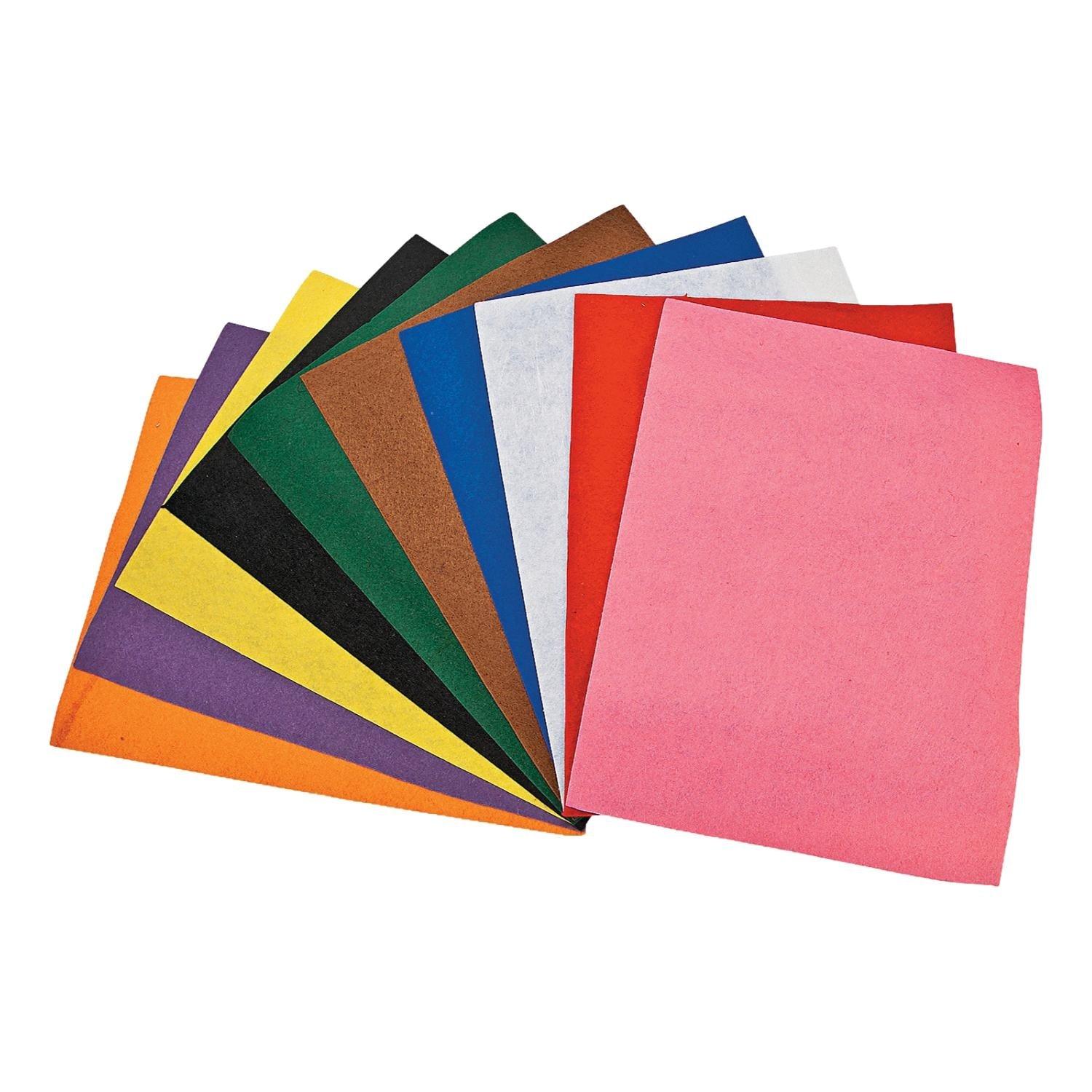 Soft Felt Sheets (96 Pack) - EconoCrafts