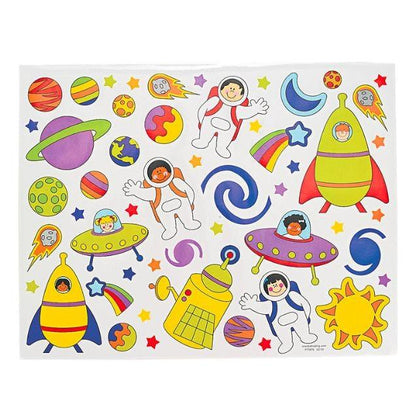 Solar System Sticker Scenes (12 Pack) - EconoCrafts