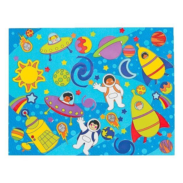 Solar System Sticker Scenes (12 Pack) - EconoCrafts