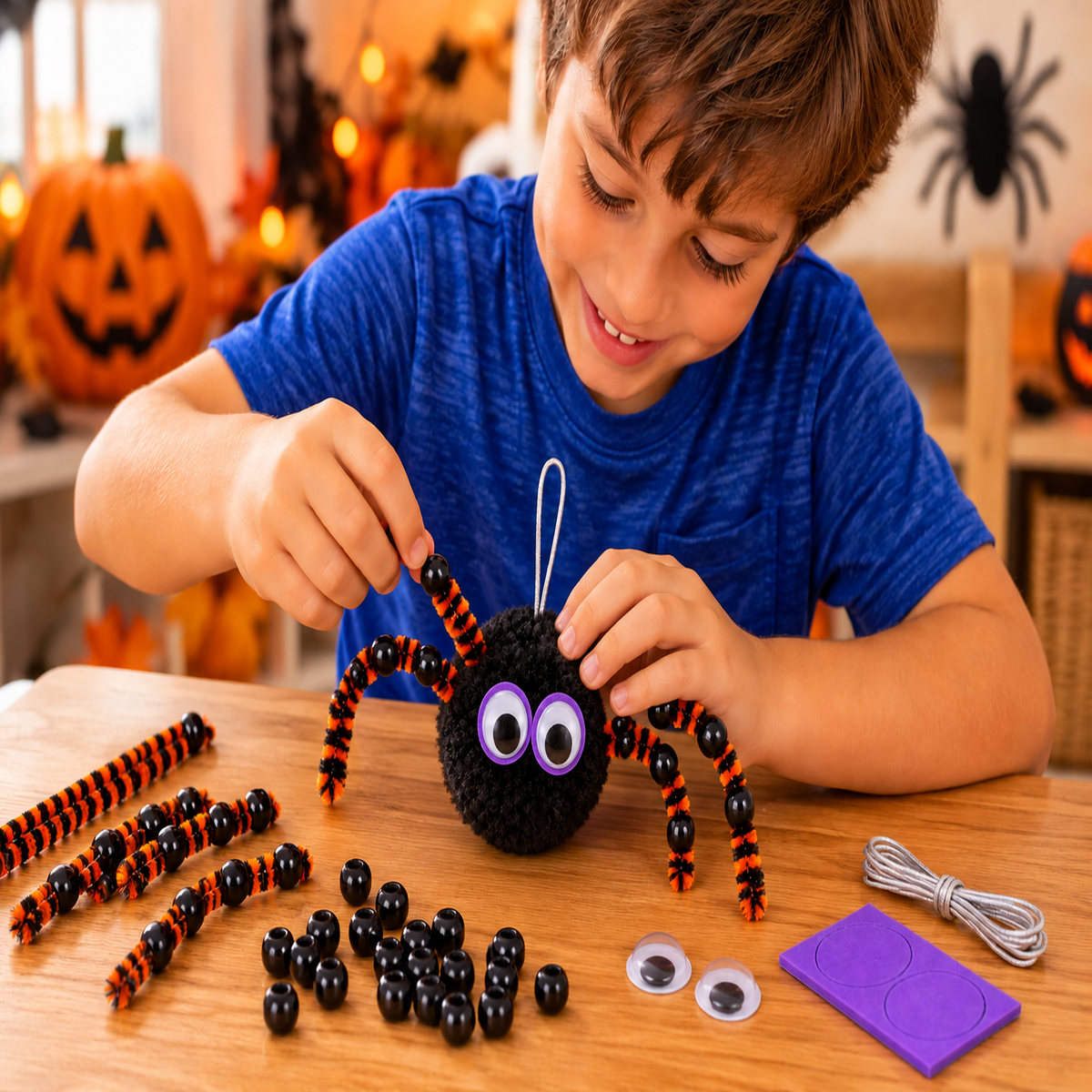 DIY Halloween Spider Craft Kit