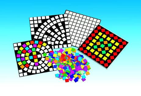 Spectrum Mosaics (40 Pack) - EconoCrafts