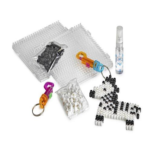 Super Beads Zebra Key-Chains (12 Pack) - EconoCrafts