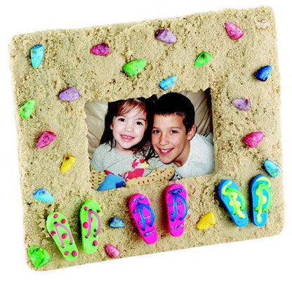 DIY Sandals and Seashells Picture Frames (24 Pack) - EconoCrafts