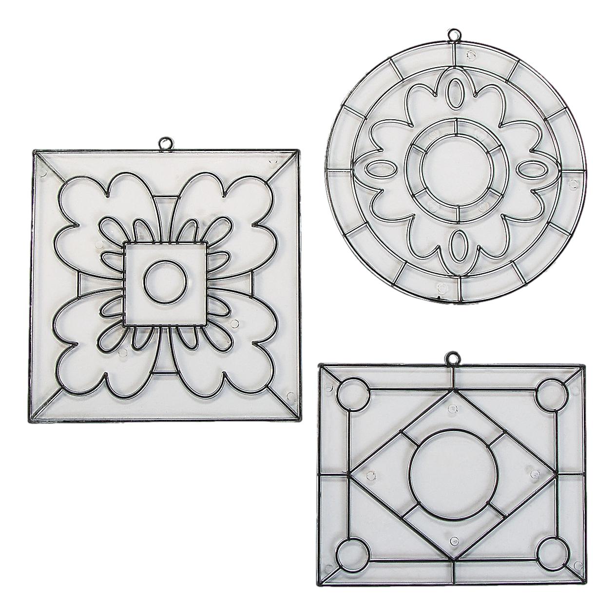 Stained Glass Suncatchers (12 Pack)