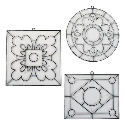 Stained Glass Suncatchers (12 Pack)