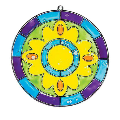 Stained Glass Suncatchers (12 Pack)