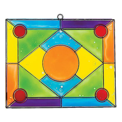 Stained Glass Suncatchers (12 Pack)