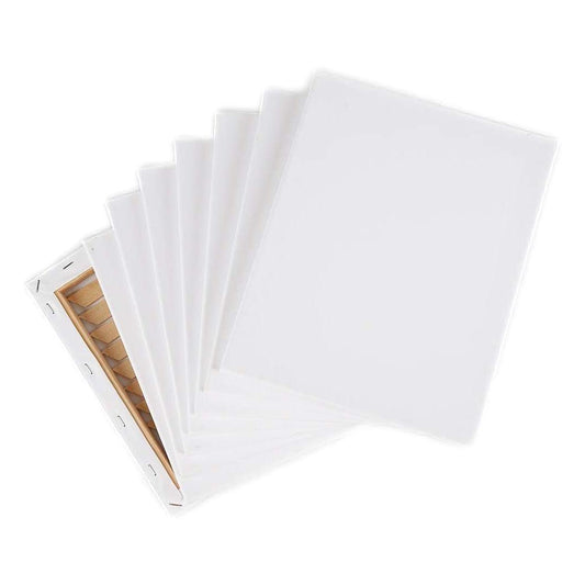Stretched Canvas - 8" x 10" (8 Pack) - EconoCrafts