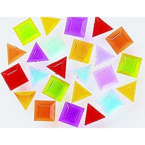 Transparent Mosaic Shapes (265 Pack) - EconoCrafts