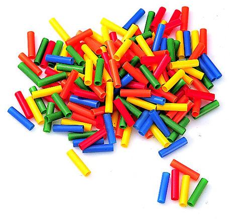 Plastic Straw Beads (218 Pack) - EconoCrafts