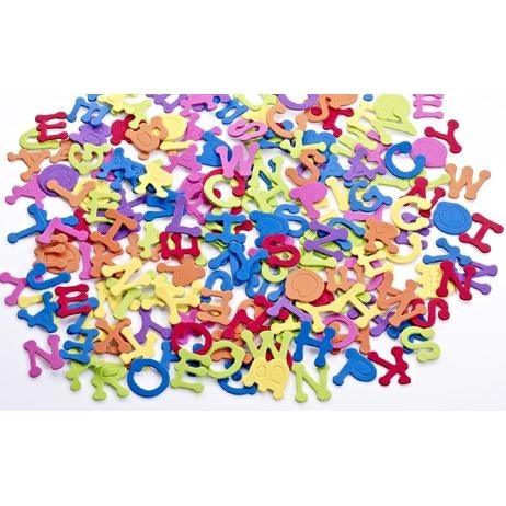 Foam Alphabet Stickers - 1/2" (1,040 Pack) - EconoCrafts