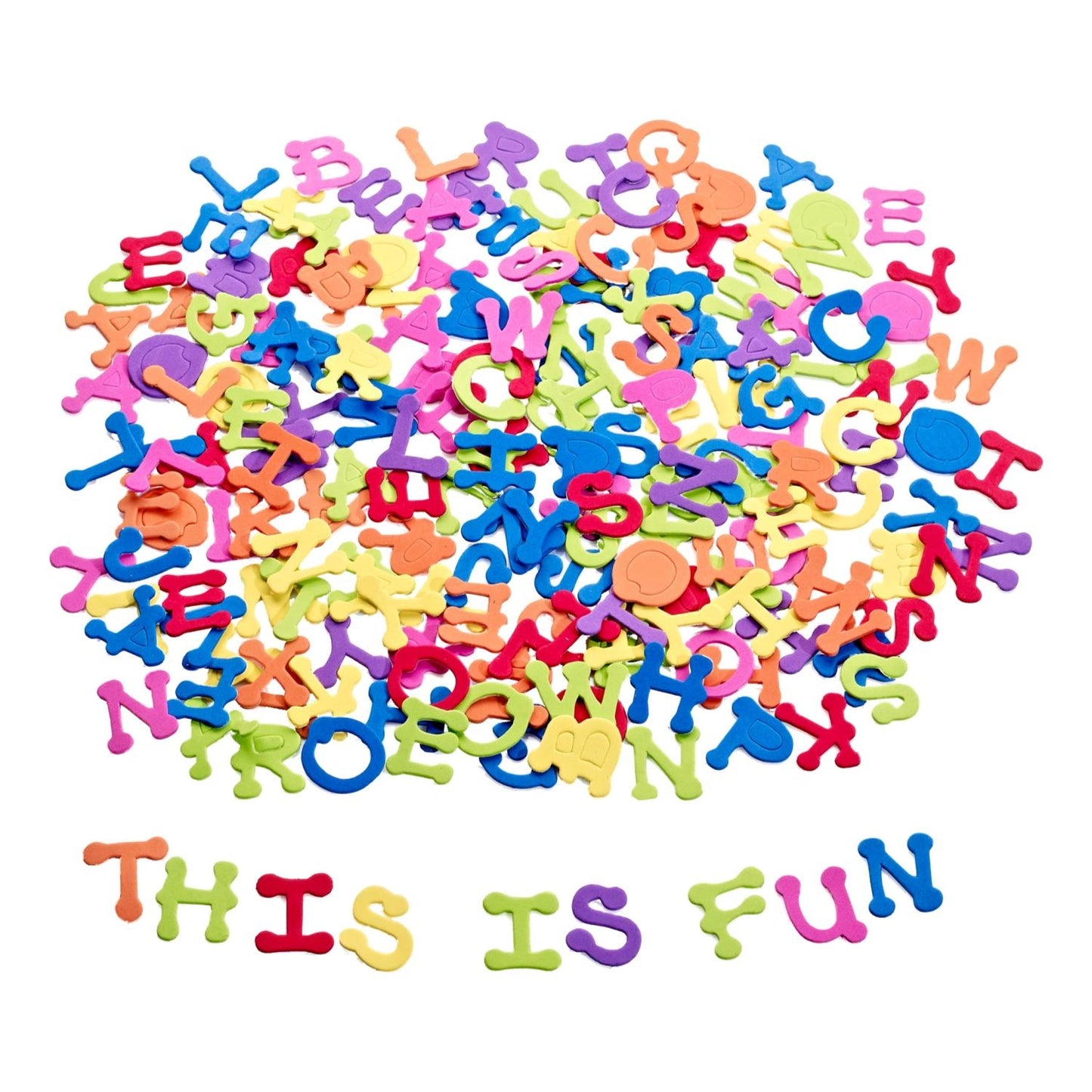 Foam Alphabet Stickers - 2"