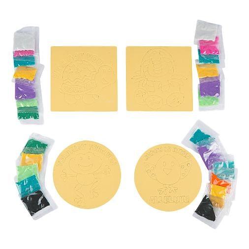 Totally Forgiven Sand Art Pictures (12 Pack) - EconoCrafts