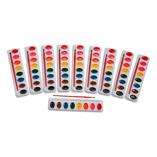 Watercolor Refill Pack (12 Pack) - EconoCrafts