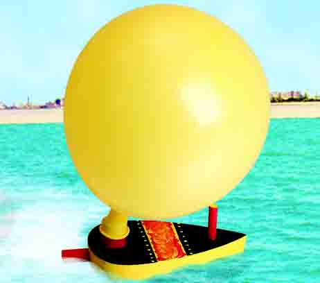 Balloon Powered Boats