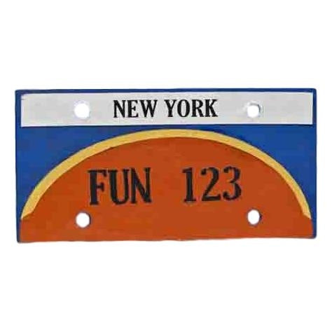 DIY Wooden License Plates