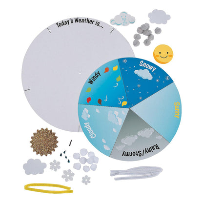Weather Wheel Craft Kit (12 Pack)