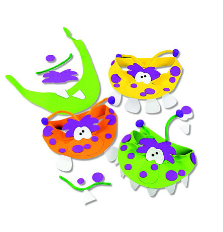 Wacky Monster Visors - EconoCrafts