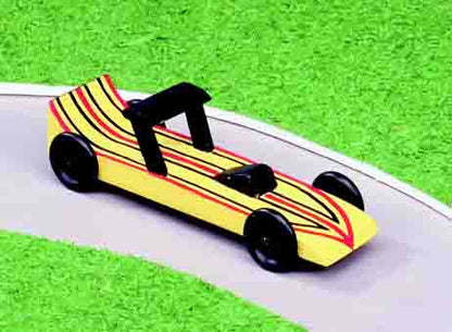 DIY Wooden Race Cars 