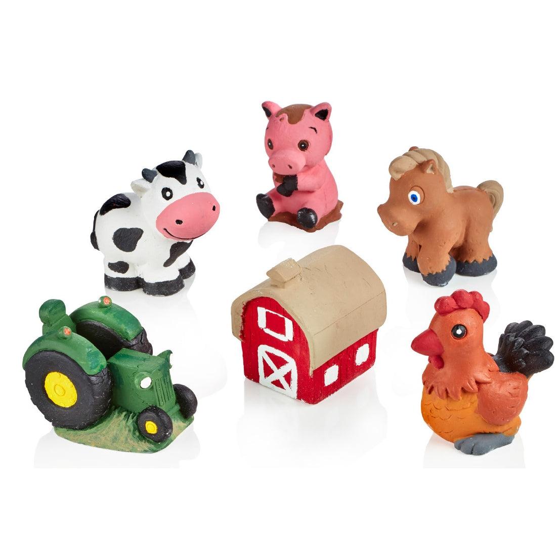 Plaster Figurines - Farm (12 Pack) – EconoCrafts