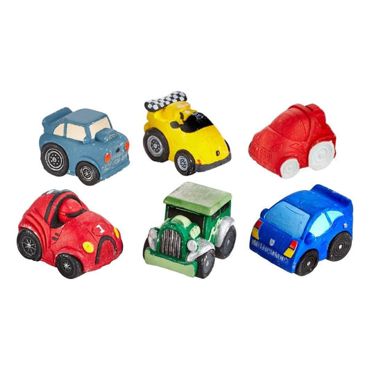 Plaster Cars (18 Pack) - EconoCrafts